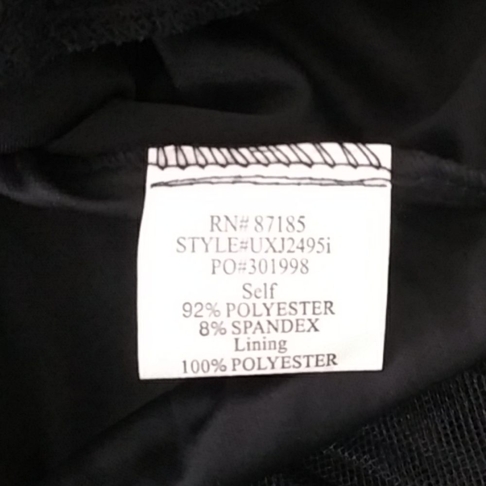 Rub y Rox Black Minidress - Picture 6 of 8